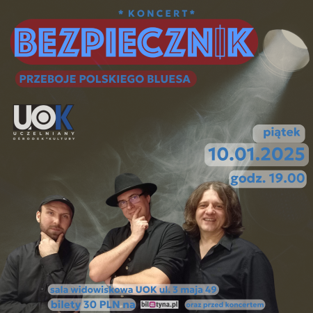 Bezpiecznik - przeboje polskiego bluesa - koncert