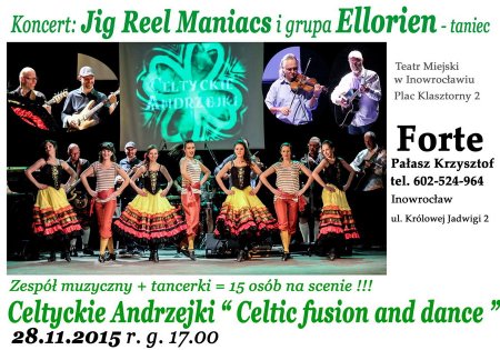 Jig Reel Maniacs + grupa taneczna Ellorien - koncert