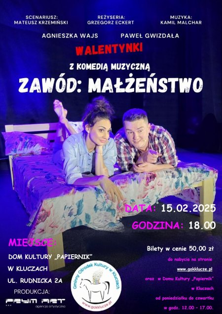 Komedia Muzyczna "Zawód: Małżeństwo" - spektakl