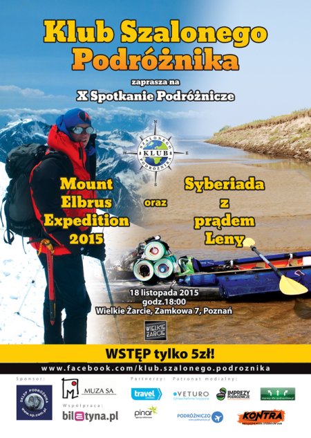 Mount Elbrus Expedition 2015 oraz Syberiada 2014 - z prądem Leny - inne