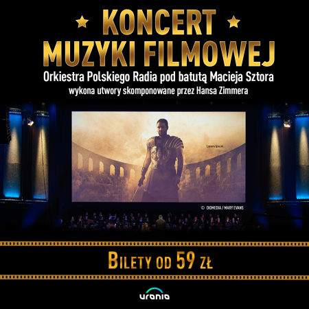 Koncert Muzyki Filmowej z utworami Hansa Zimmera - Olsztyn - koncert