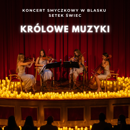 Koncert wśród świec w zabytkowej synagodze: Królowe Muzyki - koncert