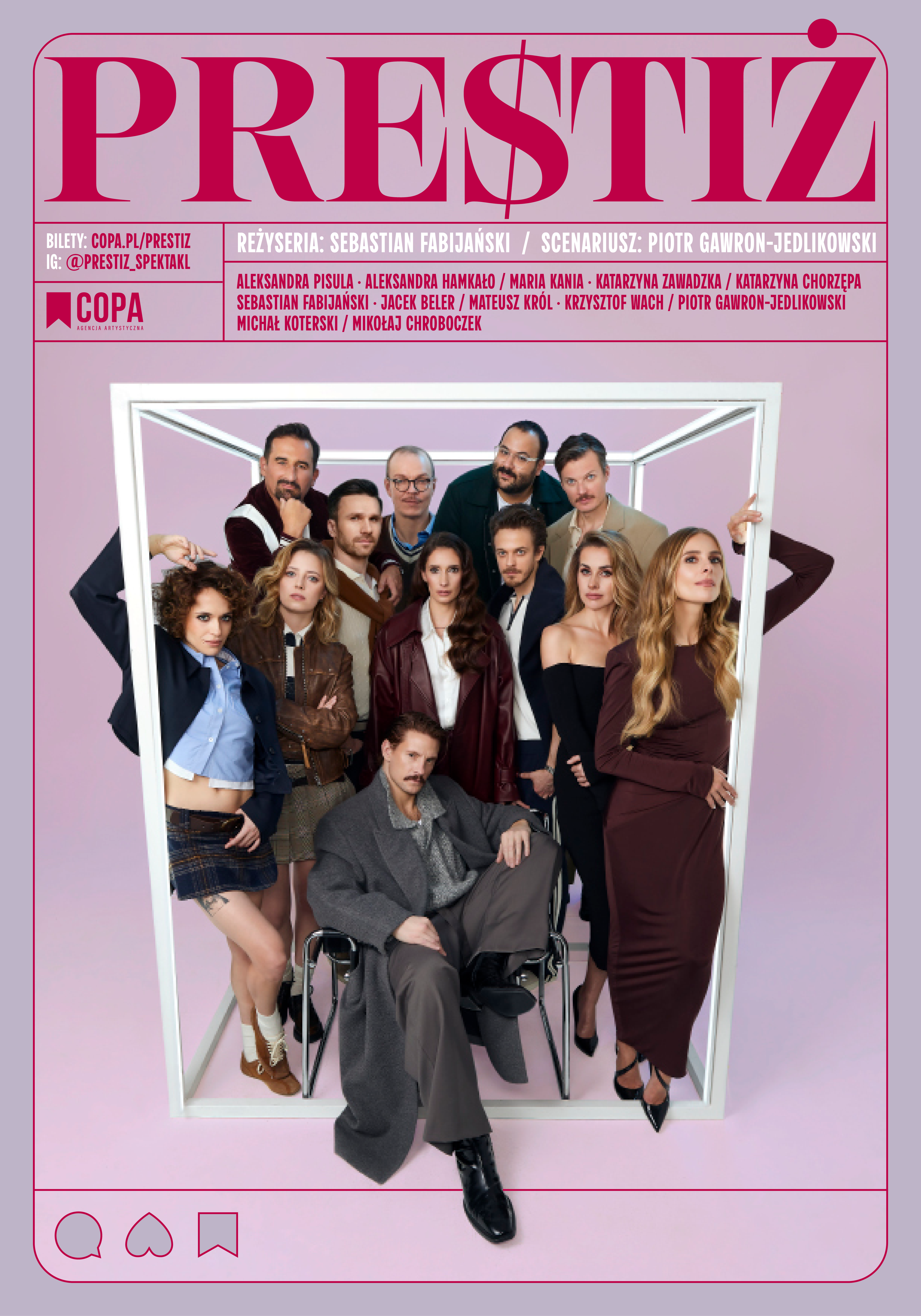 Prestiż - przewrotna terapia | spektakl Poznań