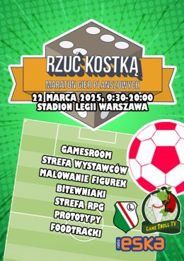 Rzuć Kostką - maraton Gier Planszowych