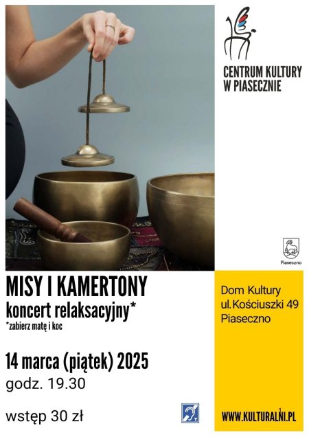 MISY I KAMERTONY - koncert relaksacyjny - koncert