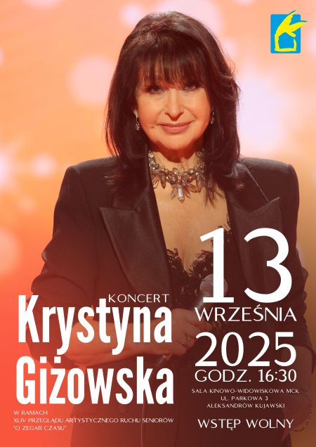 Krystyna Giżowska | MCK Aleksandrów Kujawski | WSTĘP WOLNY - koncert