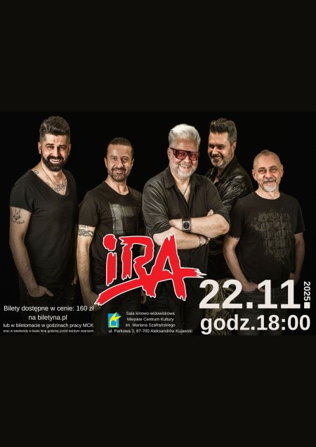 IRA | MCK Aleksandrów Kujawski - koncert