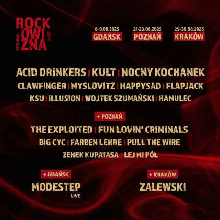 KARNET: 29-30.08.2025 Rockowizna Festiwal Kraków - festiwal