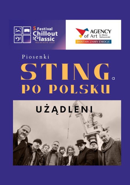 Użądleni - piosenki Stinga po polsku, nowe aranżacje. Kuba Kornacki z zespołem. - koncert