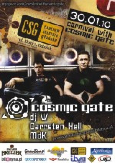 Carnival with Cosmic Gate - koncert
