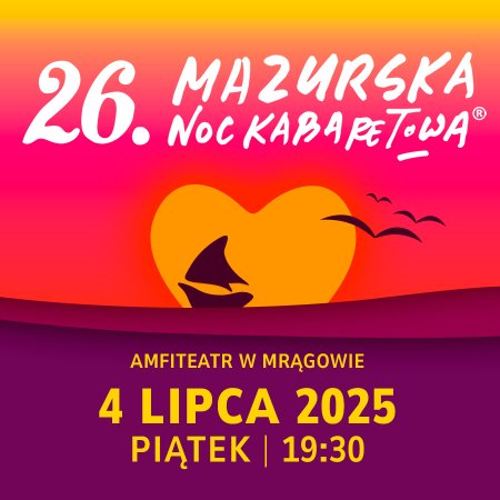 26. Mazurska Noc Kabaretowa - kabaret