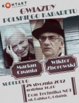 Gwiazdy Polskiego Kabaretu - Marian Opania i Wiktor Zborowski - kabaret
