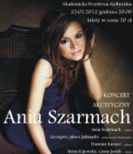 Ania Szarmach  - Bilety na koncert