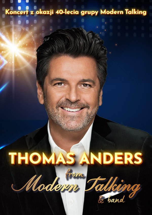 Thomas Anders from Modern Talking & Band - 40-lecie grupy Modern Talking Wrocław
