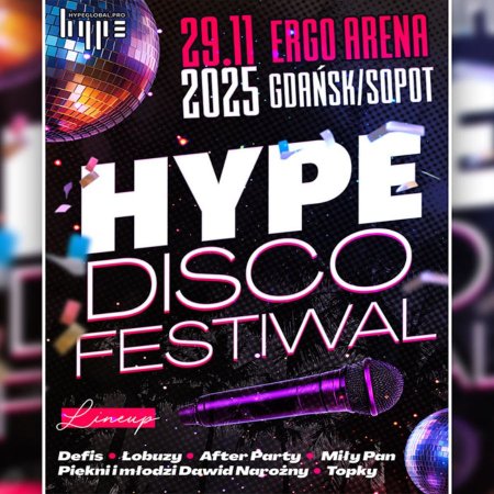 Festiwal Muzyki Disco 2025 - Hype Disco Festiwal - festiwal