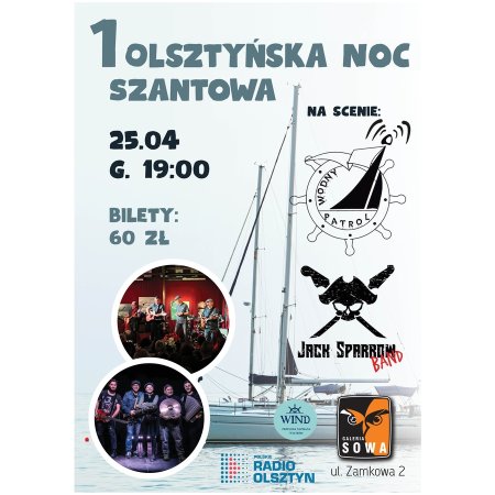 I Olsztyńska Noc Szantowa - koncert