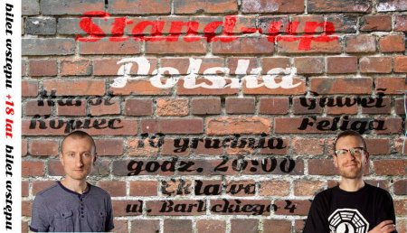 Stand-up Polska po raz pierwszy w Tomaszowie Mazowieckim! - kabaret