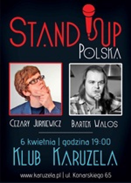 Stand Up Comedy Night - C. Jurkiewicz, B. Walos  - kabaret