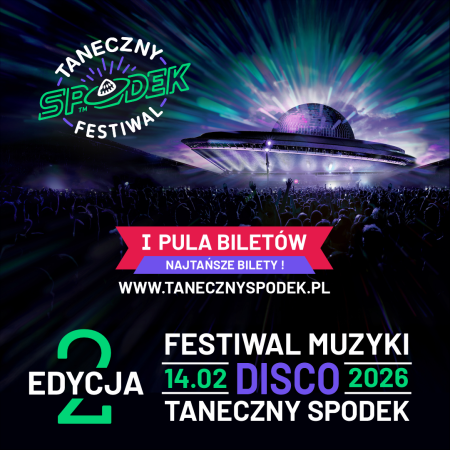 Festiwal Muzyki Disco - Taneczny Spodek 2026 - koncert
