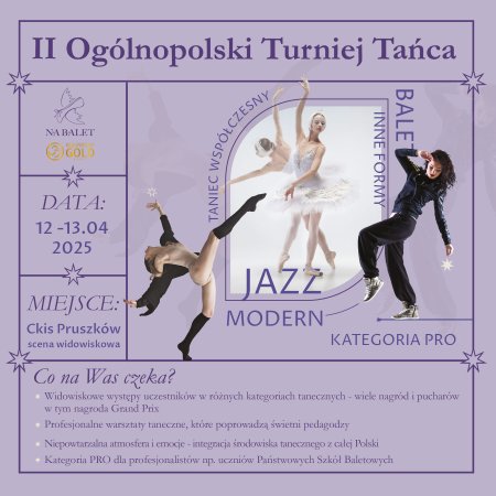 II Ogólnopolski Festiwal Tańca NABALET x ksgold - festiwal