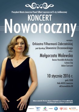 Małgorzata Walewska - Koncert Noworoczny w Jaworznie - koncert