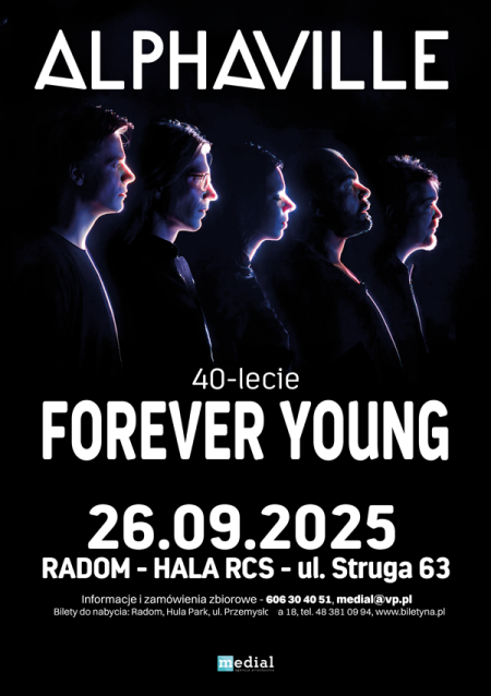 Alphaville - Forever Young - 40-lecie - koncert
