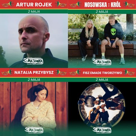 3 Majówka 2025 - Karnet 1 - 2.05 - festiwal