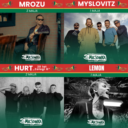 3 Majówka 2025 - Dzień I - festiwal