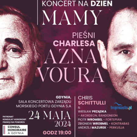 Koncert na Dzień Mamy. Pieśni Charlesa Aznavoura. Chris Schittulli, Wiesław Prządka. - koncert