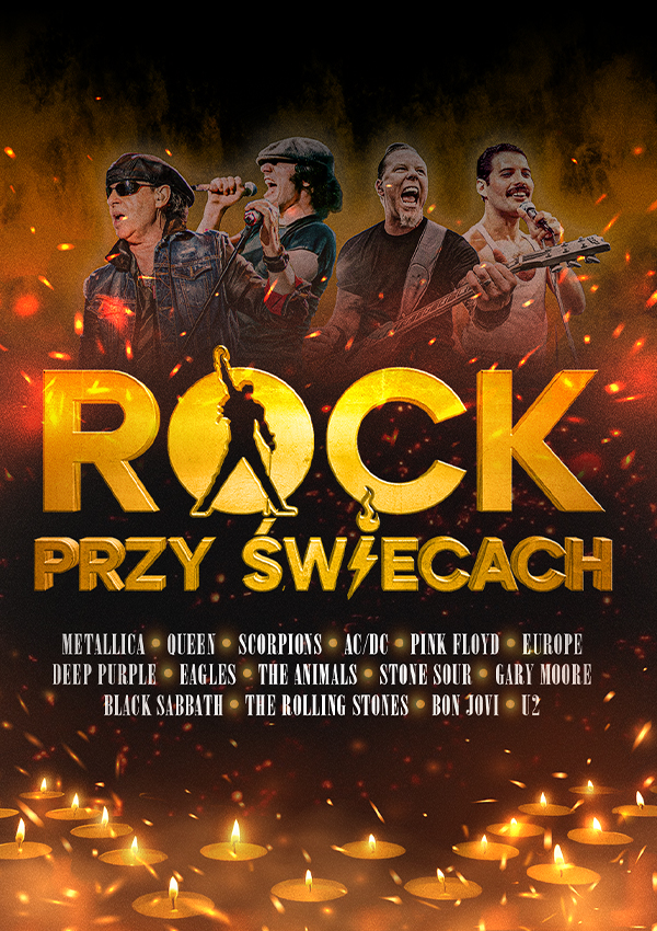 Plakat Rock przy świecach  489377