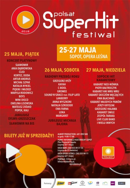 Polsat SuperHit Festiwal 2018 - Dzień 1 - festiwal