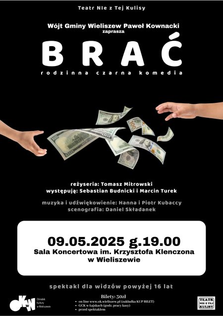 &quot;Brać&quot; spektakl Teatru Nie z Tej Kulisy - spektakl