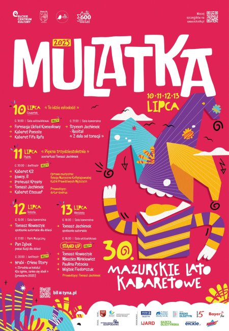 "Piękna trzydziestoletnia" - Mulatka 2025 - 30. Mazurskie Lato Kabaretowe - kabaret