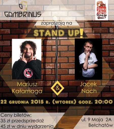 Mariusz Kałamaga i Jacek Noch- Śląska Scena Stand-up w Gambrinusie - kabaret