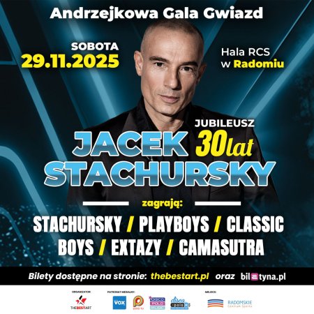 Andrzejkowa Gala Gwiazd - 30-lecie Jacek Stachursky - koncert