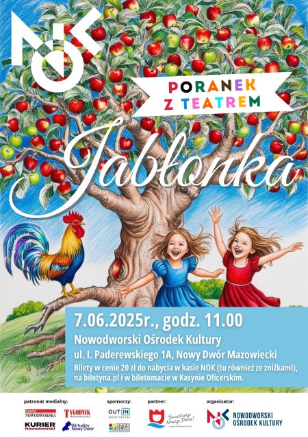 PORANEK Z TEATREM: "Jabłonka" - dla dzieci