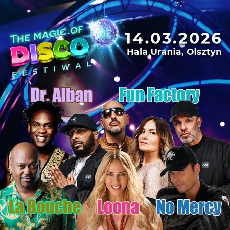 The Magic of Disco Festiwal - Olsztyn - festiwal