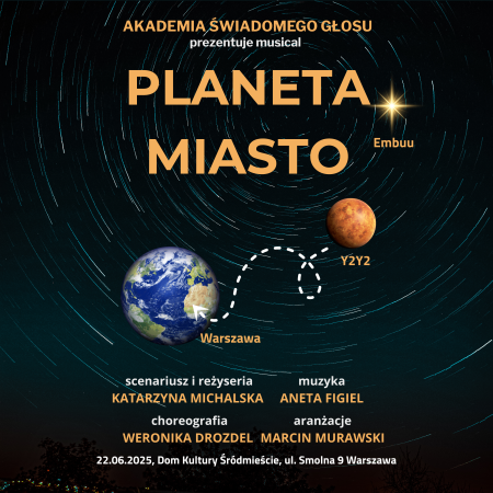 Planeta Miasto - prod. Akademia Świadomego Głosu - spektakl