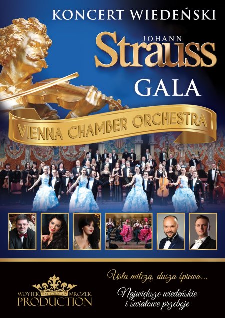 Koncert Wiedeński Johann Strauss Gala - Vienna Chamber Orchestra - koncert