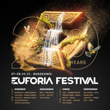 Euforia Festival 2025 - 20 Edycja - festiwal