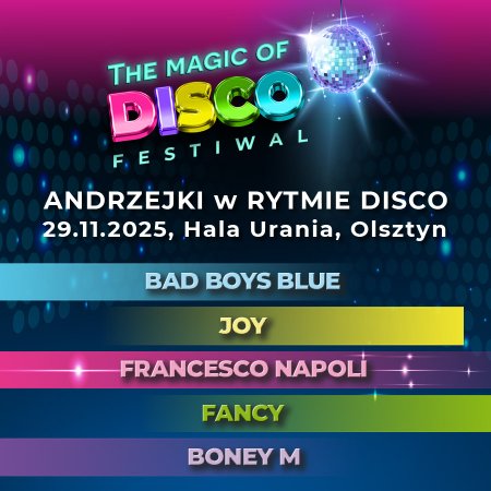 Andrzejki w Rytmie Disco - koncert