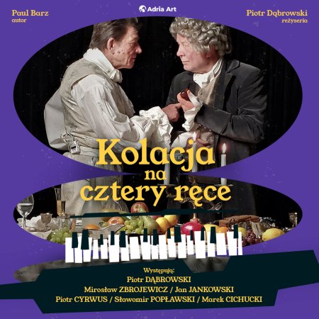 Kolacja na cztery ręce - spektakl