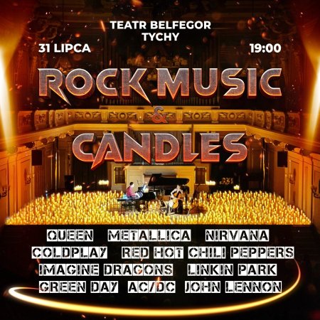 Piano&Cello: Rock Music & Candles - koncert