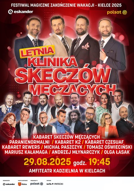 Letnia Klinika Skeczów Męczących 2025 - rejestracja POLSAT - kabaret