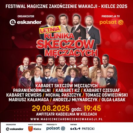 Letnia Klinika Skeczów Męczących 2025 - rejestracja POLSAT - kabaret