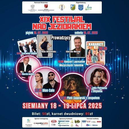 XIX Festiwal nad Jeziorakiem - Siemiany 2025 - festiwal
