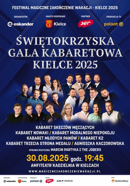 Świętokrzyska Gala Kabaretowa - rejestracja POLSAT - kabaret