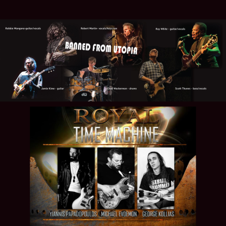 Royal Time Machine &amp; Banned From Utopia na DRUMFEST - koncert