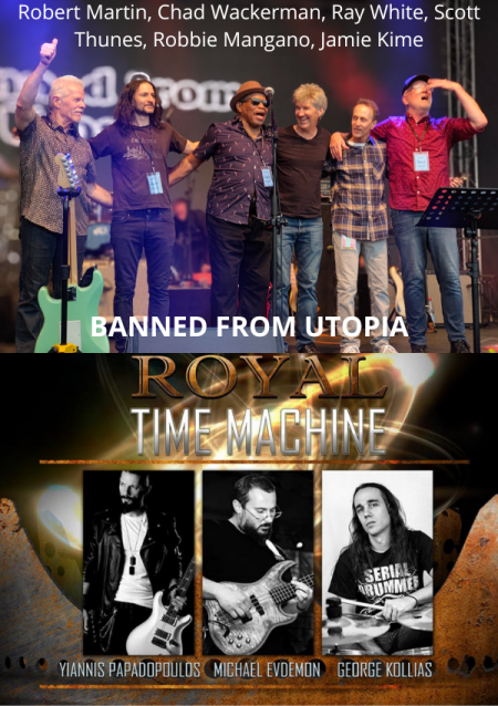 Royal Time Machine &amp; Banned From Utopia na DRUMFEST - koncert