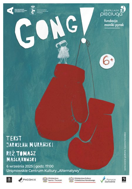 „Gong!” | Teatr Lalek „Pleciuga” Szczecin | reż. Tomasz Maśląkowski, scenariusz Jarosław Murawski - spektakl